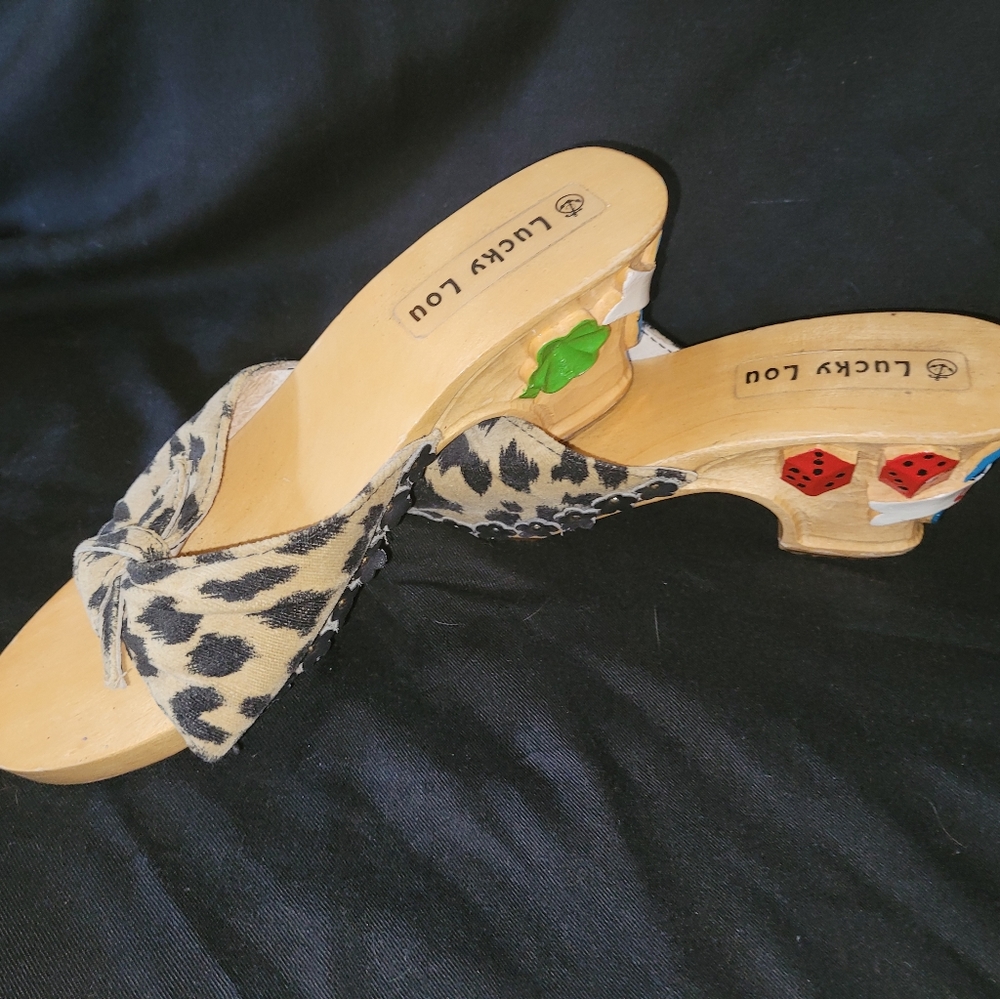 Pin-up Rockabilly Tiki style mules